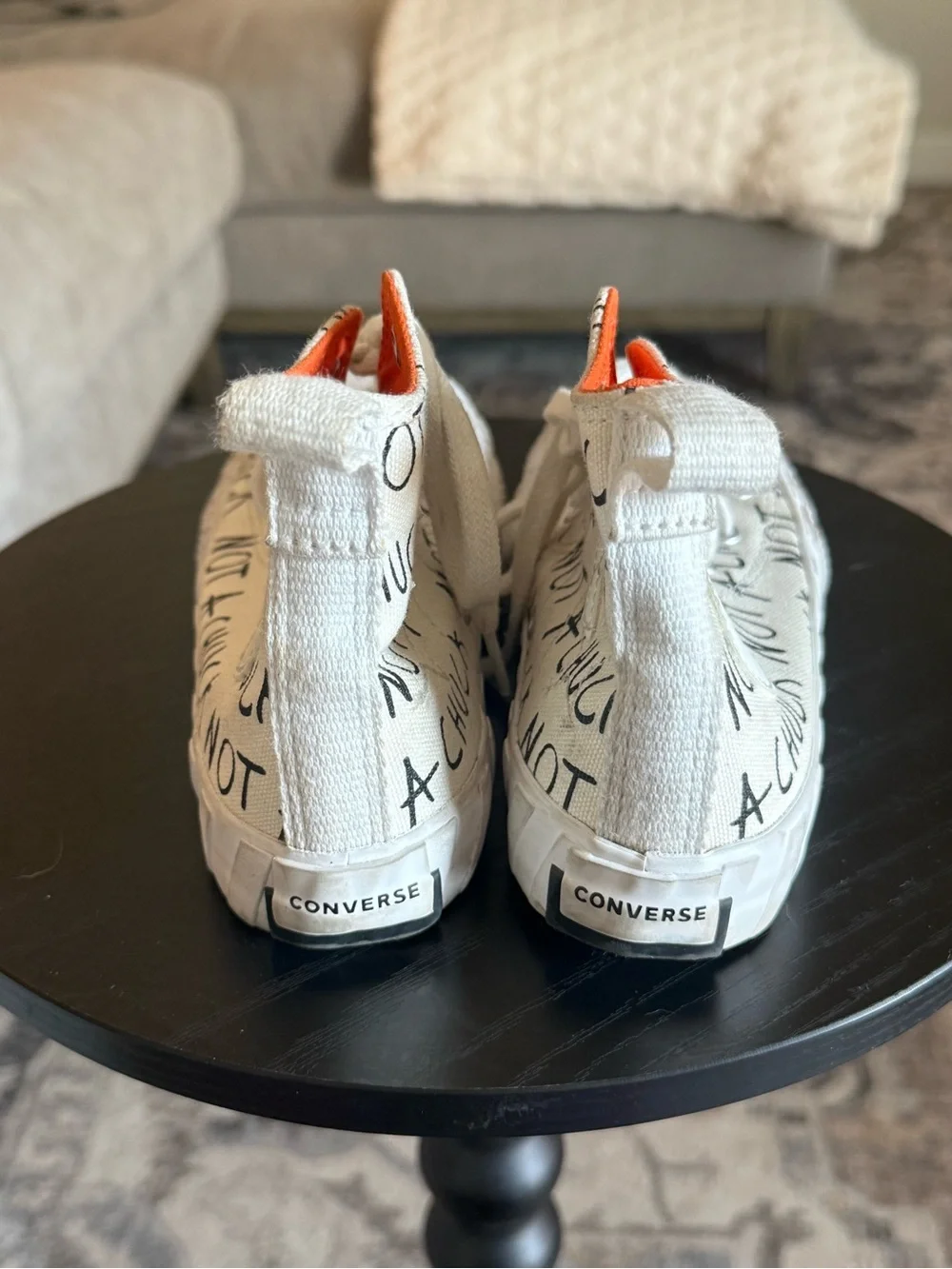 Converse white canvas
